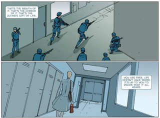 Wild Children art by Riley Rossmo and Gregory Wright